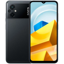 Смартфон Poco M5, 6.128 Гб, черный Global