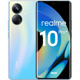 Смартфон realme 10 Pro Plus 5G, 8/128 ГБ RU, 2 nano SIM, Light blue , голубой