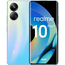 Смартфон realme 10 Pro Plus 5G, 8/128 ГБ RU, 2 nano SIM, Light blue , голубой