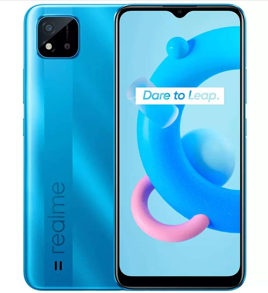 Смартфон Realme C11 (2021), 2.32 Гб, синий (Европа)