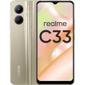 Смартфон Realme C33, 4.128 ГБ, золотистый