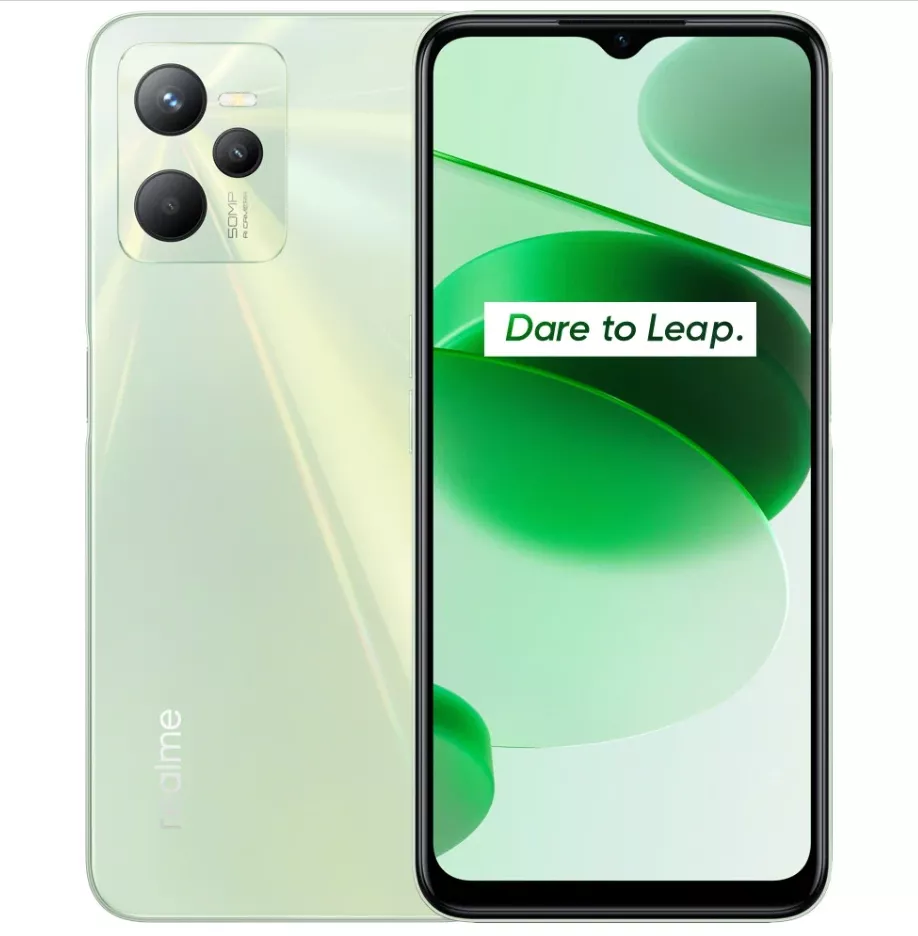 Смартфон Realme C35, 4.128 Гб, зеленый