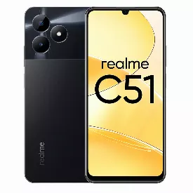 Телефон Realme C51, 4/128 ГБ, черный