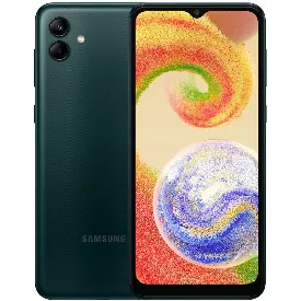 Смартфон Samsung Galaxy A04, 4.64 Гб, зелёный