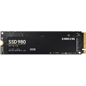 Твердотельный накопитель Samsung 980, 500 ГБ, черный