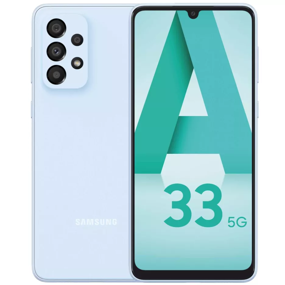 Смартфон Samsung Galaxy A33 5G, 6.128 Гб, голубой купить в Москве. Цена,  отзывы, доставка | МСК Каталог