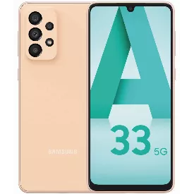 Смартфон Samsung Galaxy A33 5G, 6.128 Гб, персиковый