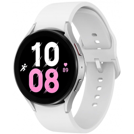 Умные часы Samsung Galaxy Watch 5, 44 мм, Wi-Fi NFC, серебристый/белый