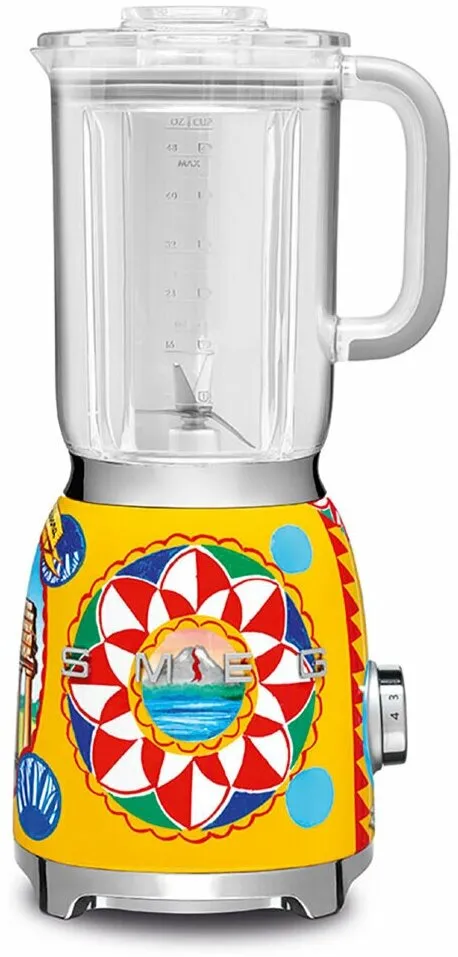 Стационарный блендер Smeg BLF01, разноцветный