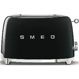 Тостер Smeg TSF01, Black, черный