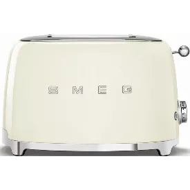 Тостер Smeg TSF01, кремовый