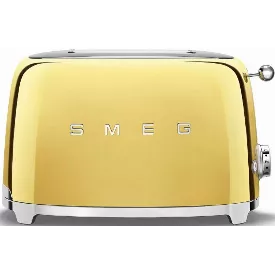 Тостер Smeg TSF01, золотой