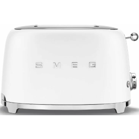 Тостер Smeg TSF01, матовый белый