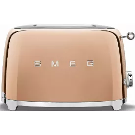 Тостер Smeg TSF01, розовое золото