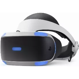Шлем VR Sony PlayStation VR, 120 Гц, с игрой Marvel’s Iron Man Bundle, черно-белый