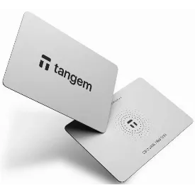 Аппаратный мультивалютный криптокошелек Tangem Wallet 2.0, набор из 2 карт, белый