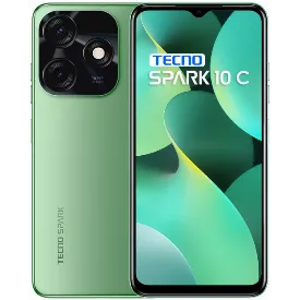 Смартфон TECNO Spark 10C, 4/64 ГБ, 2 nano SIM, Green, зеленый