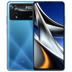 Смартфон Xiaomi POCO X4 Pro 5G, 6/128 ГБ RU, Dual nano SIM, лазерный, Blue, синий