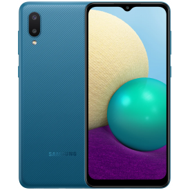 Смартфон Samsung Galaxy A02 32 Гб, Blue, синий