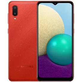 Смартфон Samsung Galaxy A02 32 Гб, красный