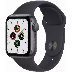 Смарт-часы Apple Watch SE 40 мм, серый космос