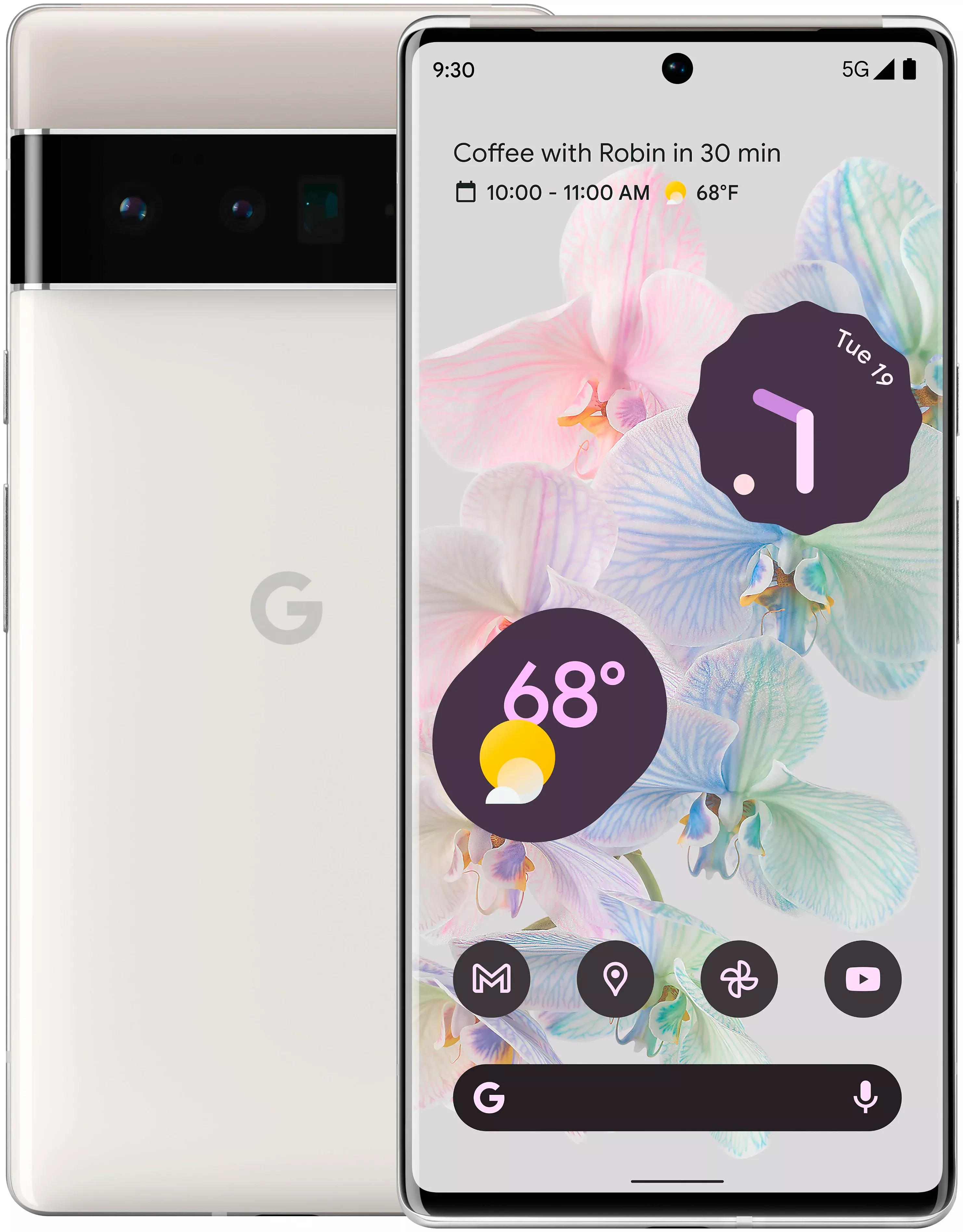 Смартфон Google Pixel 6 Pro, 12.128 Гб, белый EU