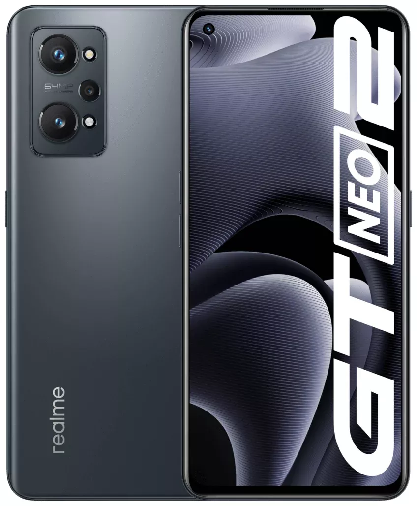 Смартфон realme GT NEO 2 5G, 8/256 ГБ, Dual nano SIM, черный