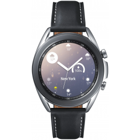 Смарт-часы Samsung Galaxy Watch 3 Stainless Steel, 45mm, серебристый/черный RU