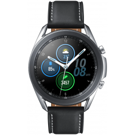 Смарт-часы Samsung Galaxy Watch 3 Stainless Steel, 41mm, серебро/черный