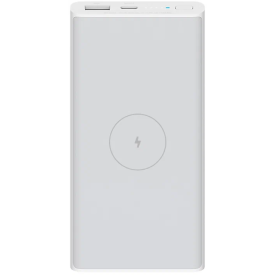 Портативный аккумулятор Xiaomi Mi Wireless Power Bank 3 (WPB15PDZM), 10000 mAh, белый