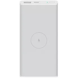 Портативный аккумулятор Xiaomi Mi Wireless Power Bank 3 (WPB15PDZM), 10000 mAh, белый