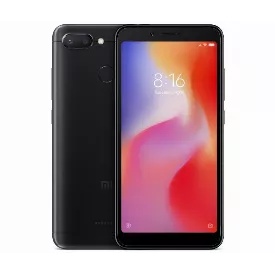 Смартфон Xiaomi Redmi 6, 3/32 ГБ, черный
