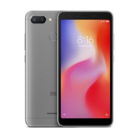 Смартфон Xiaomi Redmi 6, 3/32 ГБ,  Gray, серый 