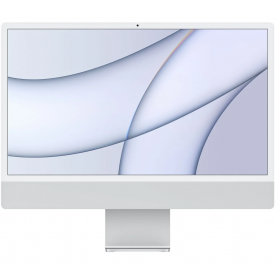 23.5" Моноблок Apple iMac 24" 2021 (MGPC3), 8/256 ГБ, серебристый