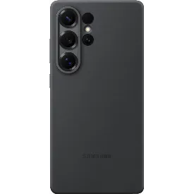 Чехол Samsung Silicone Case для Samsung Galaxy S25 Ultra, черный