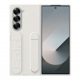 Чехол Samsung Silicone Case Z Fold6, белый