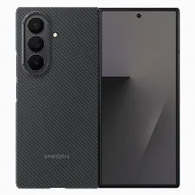Чехол Samsung Carbon Shield Case для Galaxy Z Fold 7, Black, черный