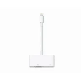 Переходник Apple Lightning to VGA Adapter, белый (MD825)