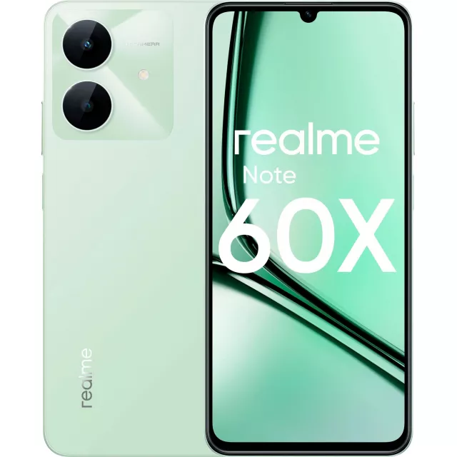 Смартфон Realme Note 60X, 3/64 ГБ, Green, зеленый