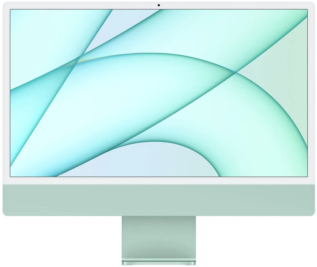 Моноблок Apple iMac 24 2021 (Z12V002VH), 16/2048 ГБ, RU клавиатура, Green, зеленый